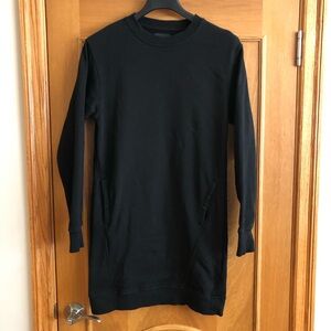 Kith Black Crewneck Sweatshirt Dress Size Medium (II)